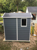 4x6 Resin Outdoor Storage Shed